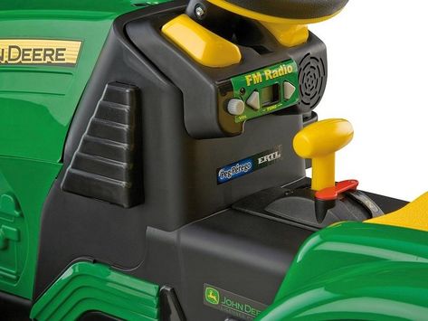 Peg-Pérego John Deere Ground Force traktor s vlečkou 12V zelená lithium 12,8V 8,6Ah 330W, obrázek 2
