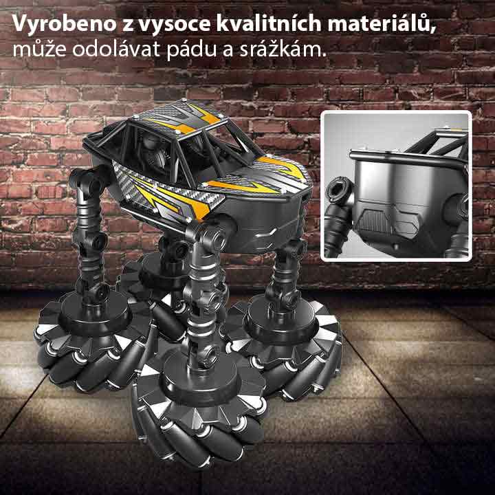 NOVINKA Driftovací kaskadérské auto na ovládání do terénu, obrázek 3