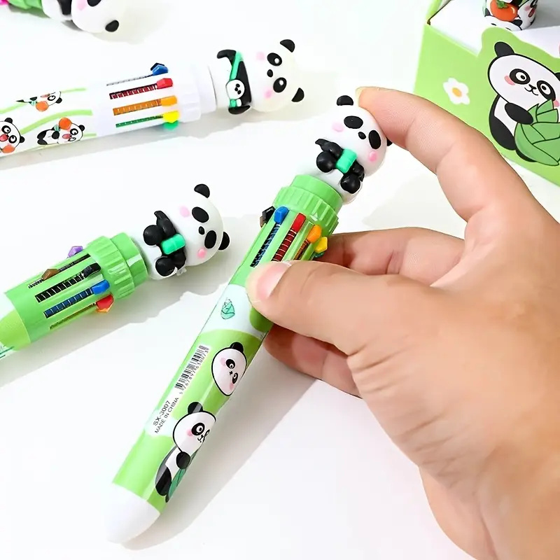 Školní penál - sada Panda 43 dílná., obrázek 2
