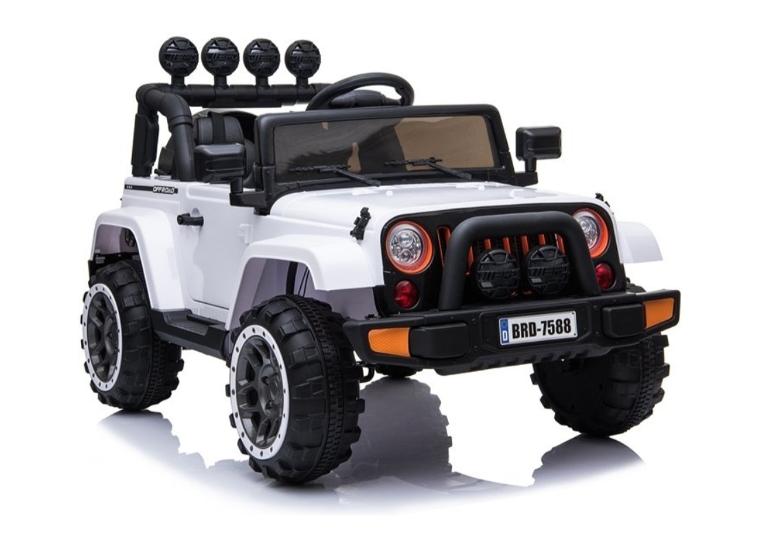 Jeep BRD-7588 4x4 Black Edition: Skutečné terénní dobrodružství pro malé řidiče, obrázek 2