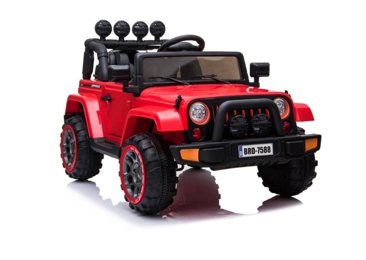 Jeep BRD-7588 4x4 Black Edition: Skutečné terénní dobrodružství pro malé řidiče, obrázek 3