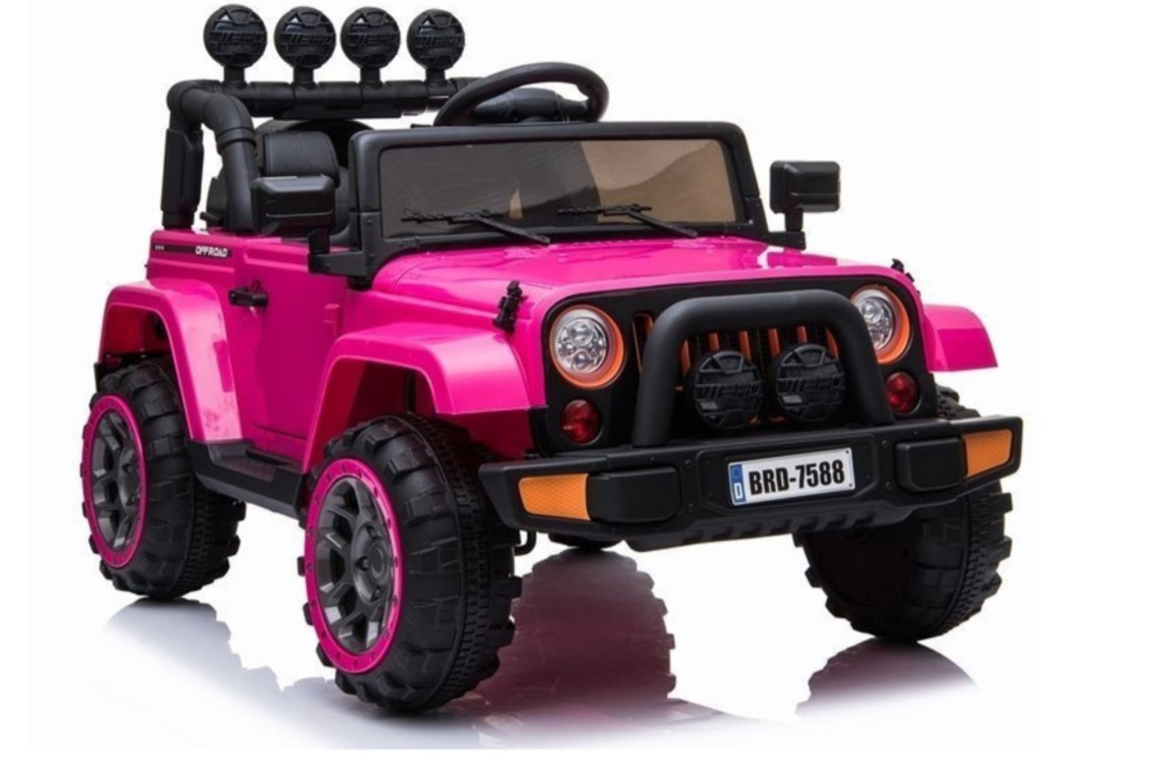 Jeep BRD-7588 4x4 Black Edition: Skutečné terénní dobrodružství pro malé řidiče, obrázek 4