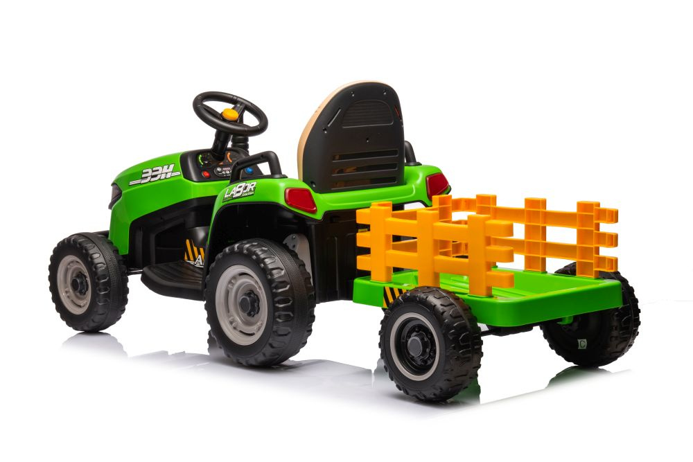 Bateriový traktor, zelený 2x45W., obrázek 2