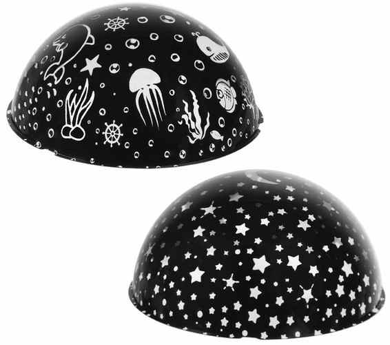 Noční lampa - LED projektor s hvězdnou oblohou, otočná kopule, 4 barvy., obrázek 2